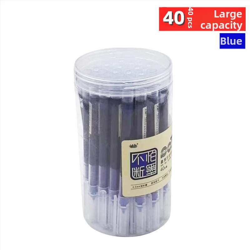 Uredsko gel olovka s brzim sušenjem tinte, visok kapacitet patrona, vrh od nehrđajućeg čelika, plastično kućište