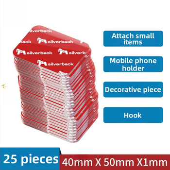 Nano obojstranná lepiaca páska, vysoká viskozita, priehľadná, malé kúsky, silné priľnutie pre auto a domov