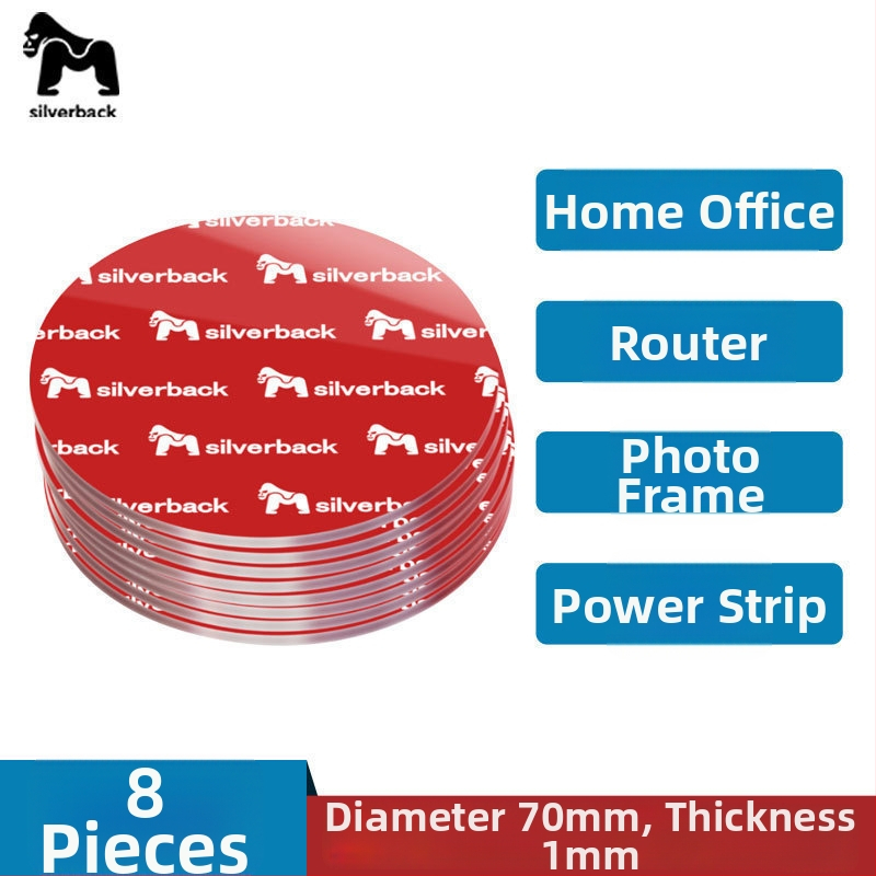 Nano obojstranná lepiaca páska, vysoká viskozita, priehľadná, malé kúsky, silné priľnutie pre auto a domov