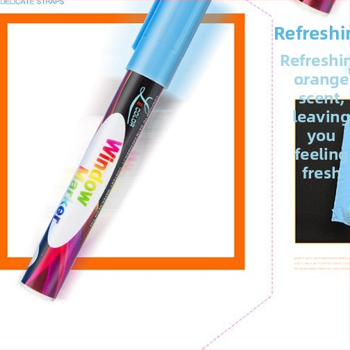 FL-001 Plastový erazovateľný marker pre LED dosku – jednohrotový, tlač loga OK
