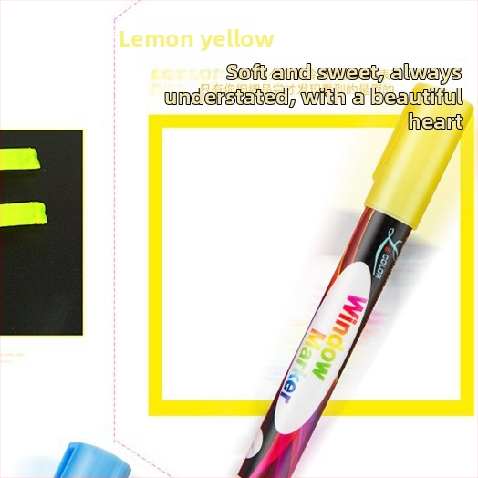 FL-001 Plastový erazovateľný marker pre LED dosku – jednohrotový, tlač loga OK