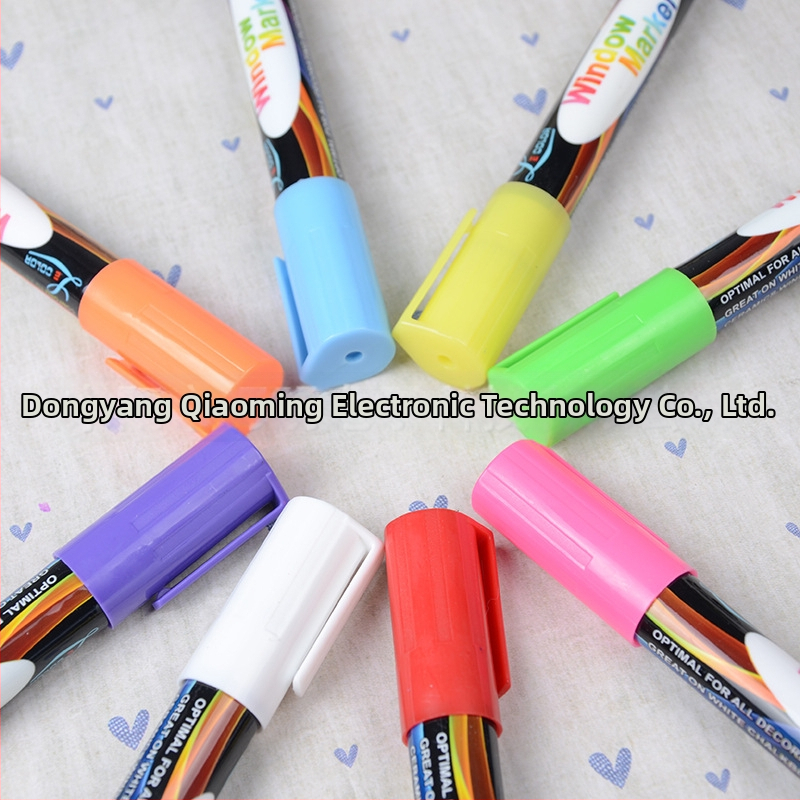 FL-001 Plastový erazovateľný marker pre LED dosku – jednohrotový, tlač loga OK