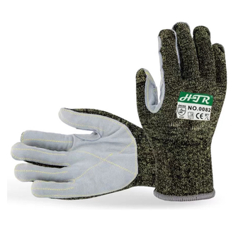 Rukavice od teleće kože s čeličnim žicom – protuklizne, otporne na rezanje, otporne na probijanje, trošenje, zaštita razine 5