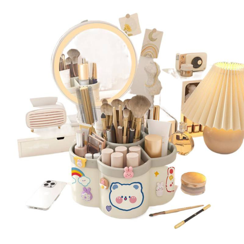 Завъртащ се държач за моливи, модел 0036, PP материал, кръгла форма, офис органайзер