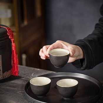 Bormelegítő készlet Shengsheng márka, modern egyszerű stílus, nyomtatott logó, borhoz