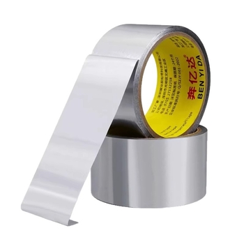 Liner nélküli alumíniumfólia szalag, magas hőmérséklet-ellenálló, vízálló, külső csővédelmet és burkolást szolgáló