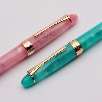 Kaglou 356 stilno pero: tijelo od smole, igla od nehrđajućeg čelika, sustav apsorpcije tinte