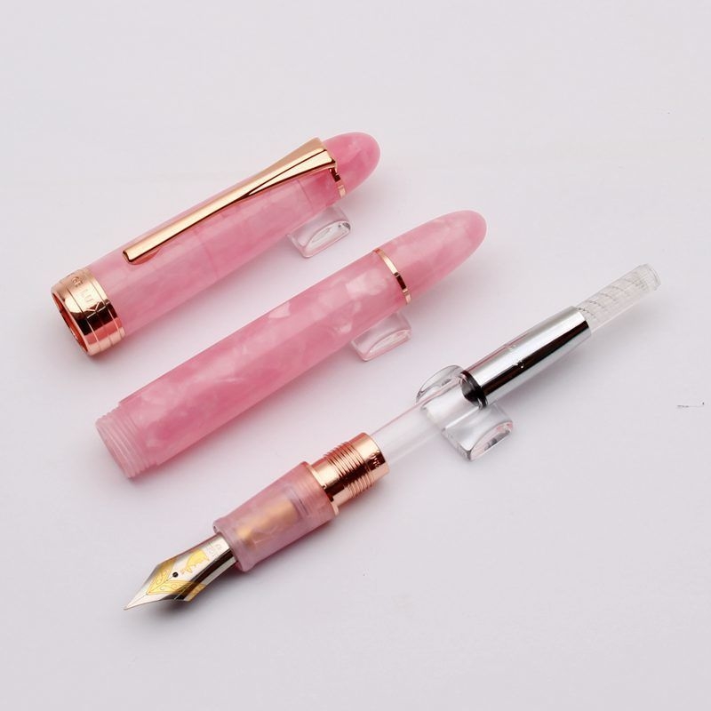 Kaglou 356 stilno pero: tijelo od smole, igla od nehrđajućeg čelika, sustav apsorpcije tinte