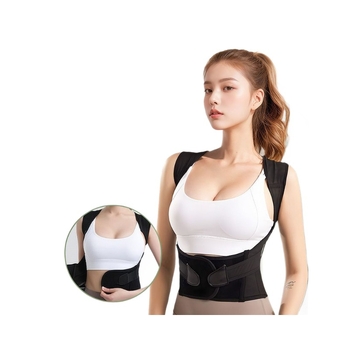 Pikachu Corector Postură Spate YA13115 – Nr. 13115, Susținere respirabilă, Suport dinamic pentru spate și partea superioară a corpului