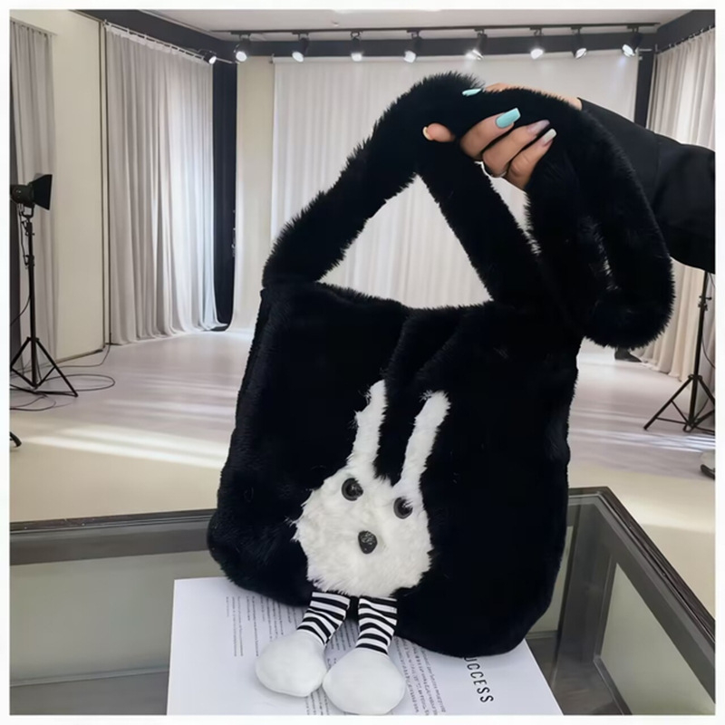 Pluš tote torba u uličnom stilu, vertikalni kvadratni oblik, magnetska kopča, PU podstava, unutarnja pretinica za dokumente, za svakodnevnu uporabu