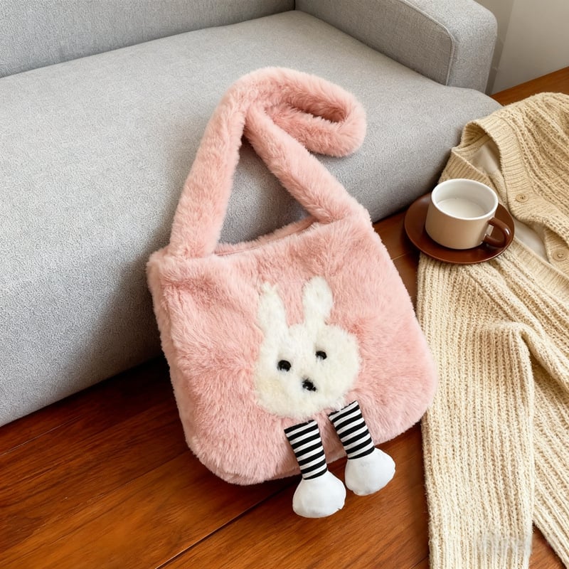 Pluš tote torba u uličnom stilu, vertikalni kvadratni oblik, magnetska kopča, PU podstava, unutarnja pretinica za dokumente, za svakodnevnu uporabu