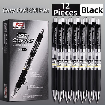 Gel olovka X35 serija - plastično kućište, wolframska vrh, brand Famous Horse, neizbrisivo