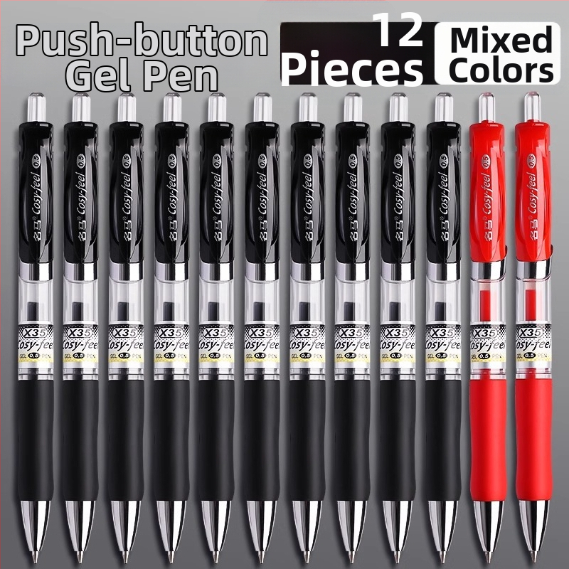 Gel olovka X35 serija - plastično kućište, wolframska vrh, brand Famous Horse, neizbrisivo