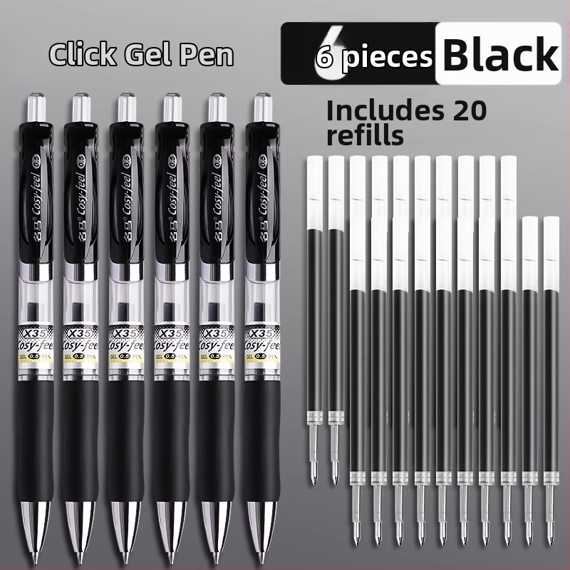 Gel olovka X35 serija - plastično kućište, wolframska vrh, brand Famous Horse, neizbrisivo