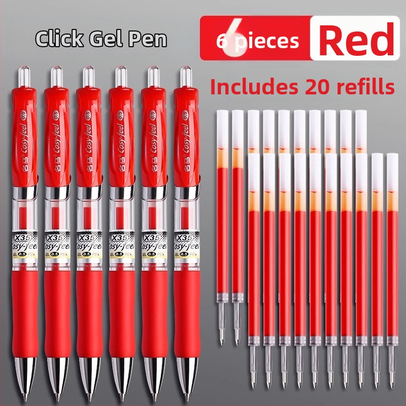 Gel olovka X35 serija - plastično kućište, wolframska vrh, brand Famous Horse, neizbrisivo