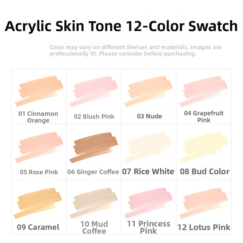 Dvostruki akrilni marker s mekanim i tvrdim vrhovima, vodotopno akrilno mastilo, Kimon Dream