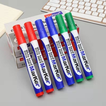 Marker za bijelu ploču TZ-887 | Plastično kućište • Bez logotipa • Uredska uporaba • Pakiranje u kutijama / na veliko