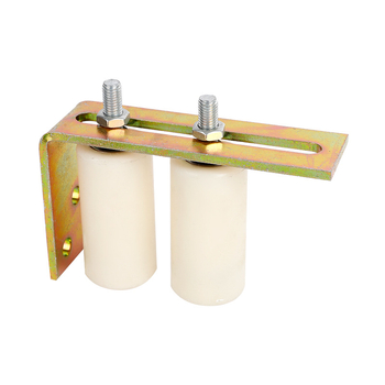 Rulment de poziționare din nylon pentru uși glisante, cu roată ghidaj și suport — Vinda