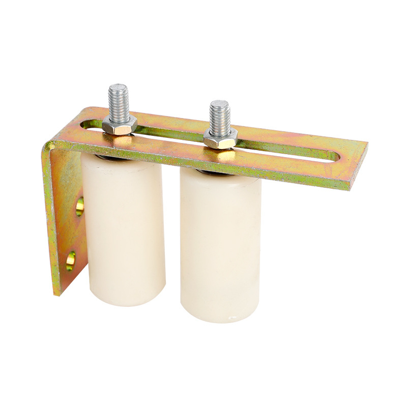 Rulment de poziționare din nylon pentru uși glisante, cu roată ghidaj și suport — Vinda