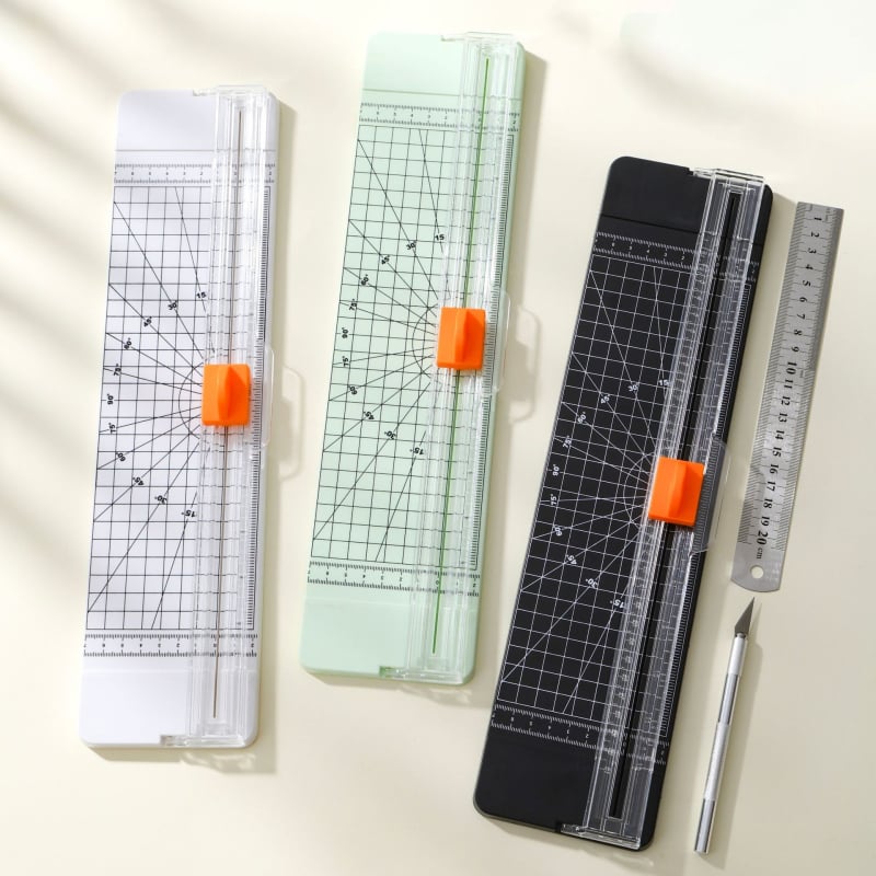 Tăietor de hârtie manual – Yinian, Plastic, Paper Cutter model, Cod 818, Scop: tăierea hârtiei