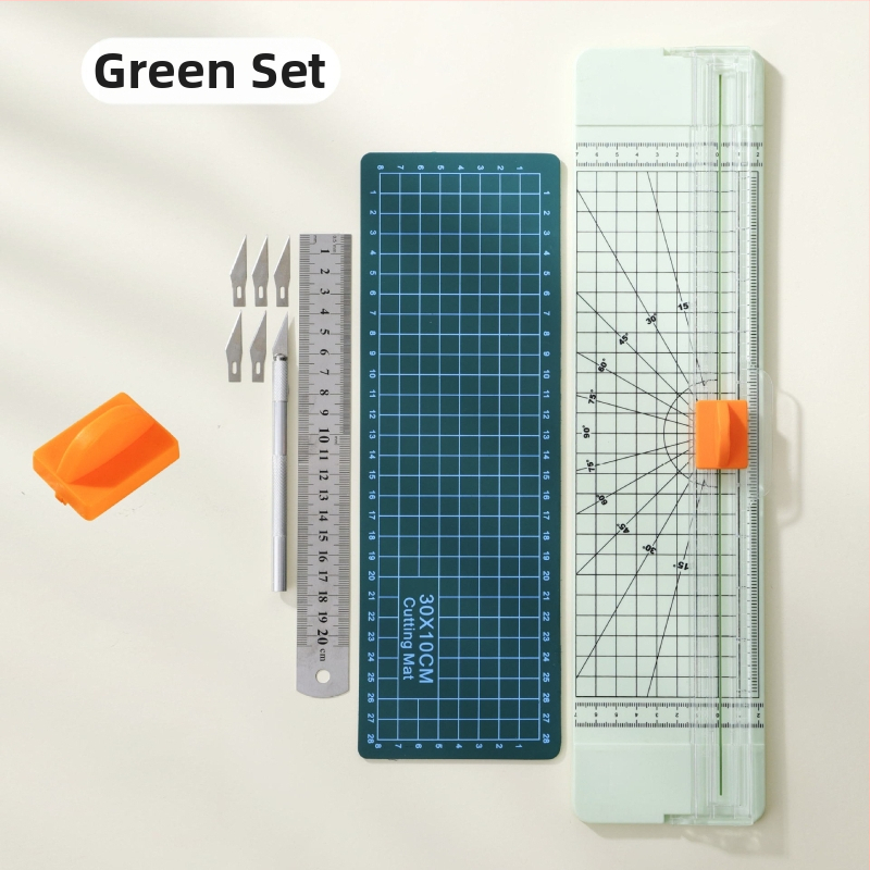 Ručný rezací nástroj na papier – Yinian, Plastové telo, Model Paper Cutter, Číslo produktu 818, Účel: rezanie papiera