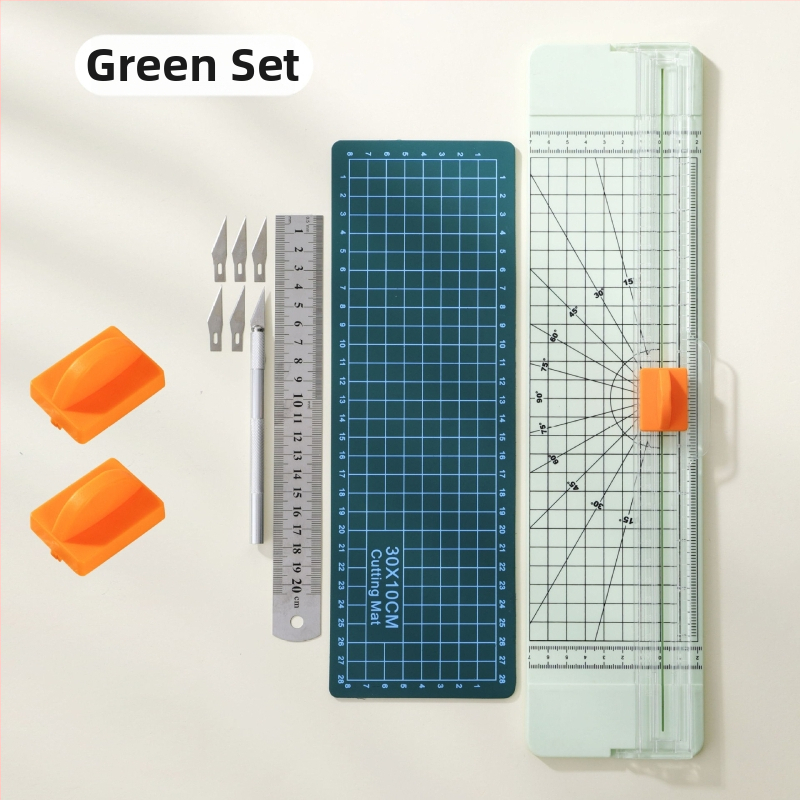 Ručný rezací nástroj na papier – Yinian, Plastové telo, Model Paper Cutter, Číslo produktu 818, Účel: rezanie papiera