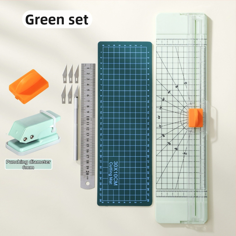 Ručný rezací nástroj na papier – Yinian, Plastové telo, Model Paper Cutter, Číslo produktu 818, Účel: rezanie papiera