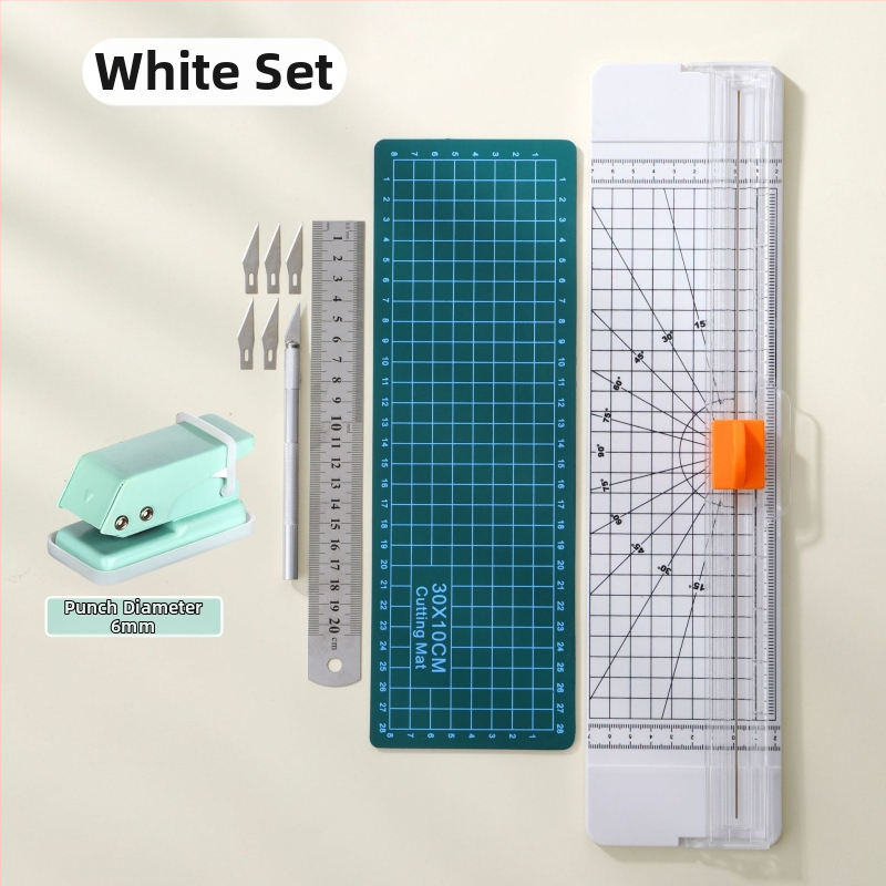 Ručný rezací nástroj na papier – Yinian, Plastové telo, Model Paper Cutter, Číslo produktu 818, Účel: rezanie papiera