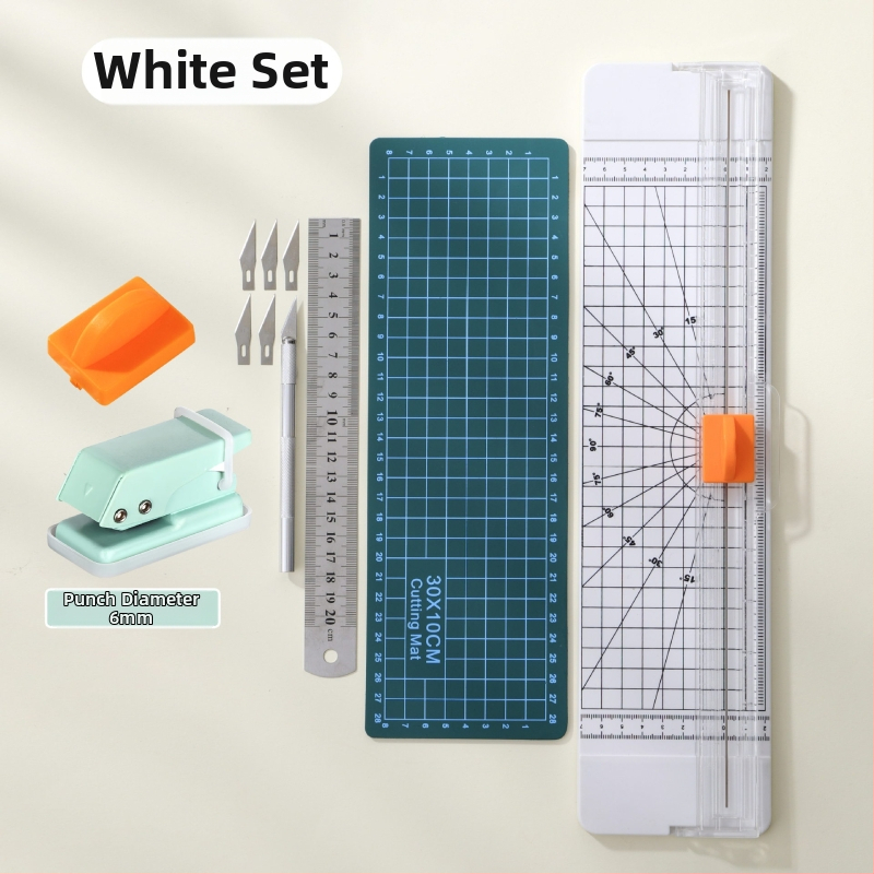 Ručný rezací nástroj na papier – Yinian, Plastové telo, Model Paper Cutter, Číslo produktu 818, Účel: rezanie papiera