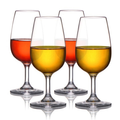 Plastična čaša za vino – stil National Tide Wind, tisk logotipa, prilagodljivo, pakiranje u pladnju