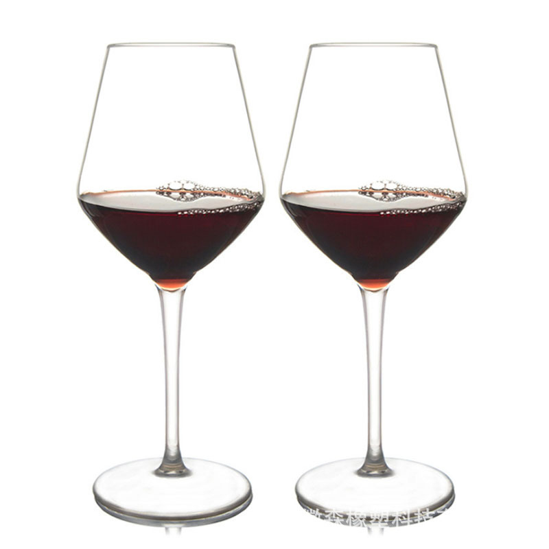 Plastična čaša za vino – stil National Tide Wind, tisk logotipa, prilagodljivo, pakiranje u pladnju