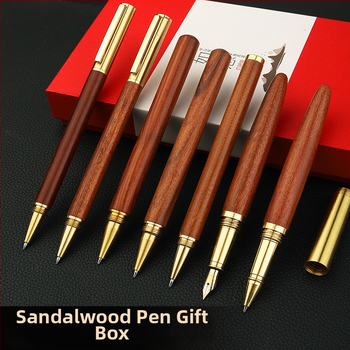 Drvena olovka s knjižnim oznakom u poklon kutiji, korporativni dar s prilagodljivim logotipom