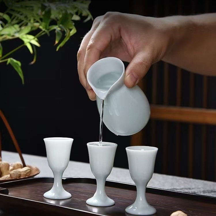 Meishan kiln keramički set za piće – moderni minimalistički stil, keramičke čaše