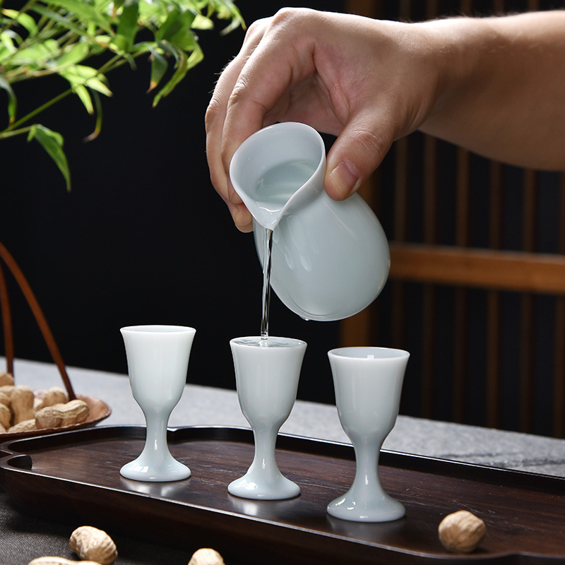 Meishan kiln keramički set za piće – moderni minimalistički stil, keramičke čaše
