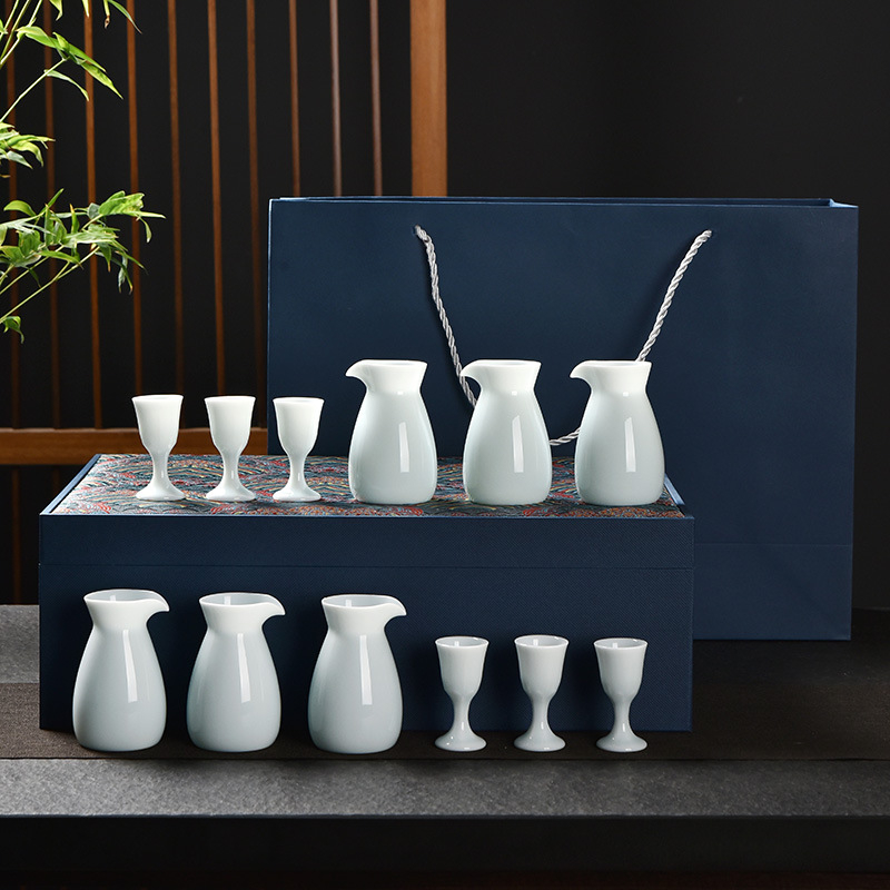 Meishan kiln keramički set za piće – moderni minimalistički stil, keramičke čaše