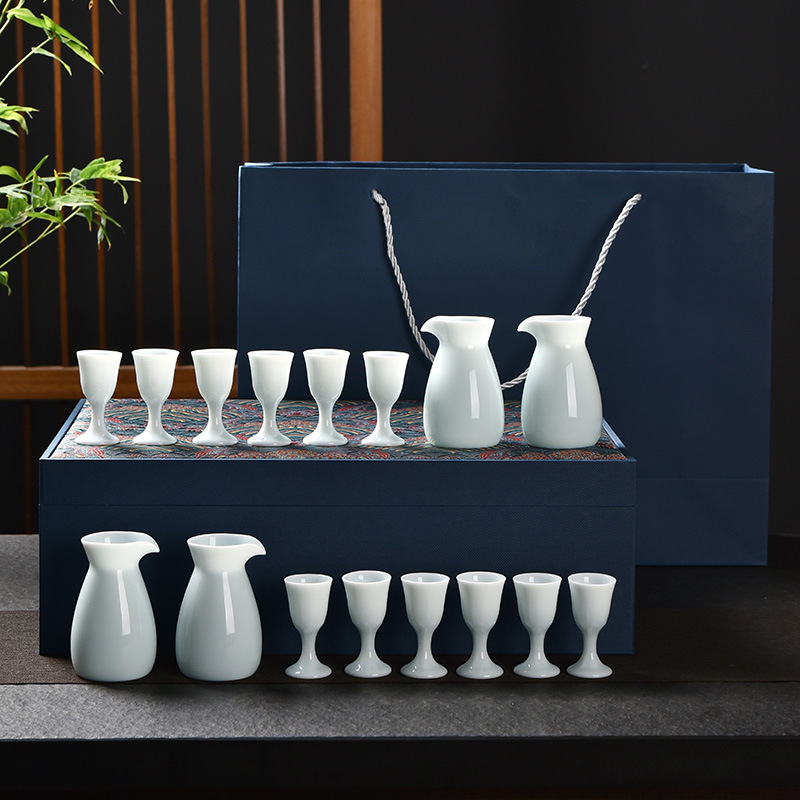 Meishan kiln keramički set za piće – moderni minimalistički stil, keramičke čaše