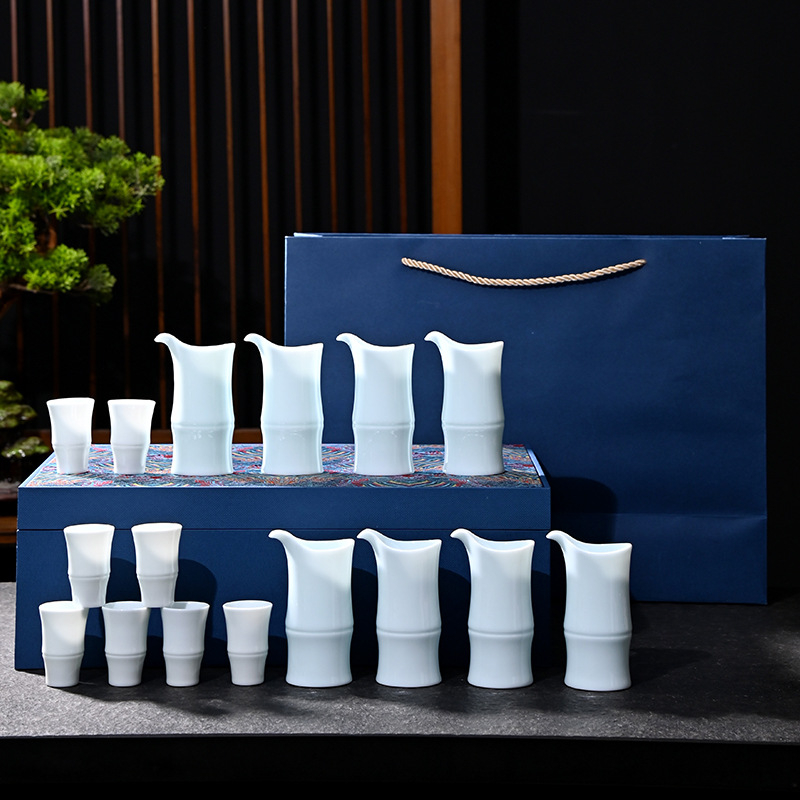 Meishan kiln keramički set za piće – moderni minimalistički stil, keramičke čaše