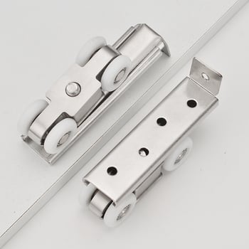 Roată suspendată din oțel inoxidabil pentru ușă glisantă interioară (Material: Oțel inoxidabil; Model: Roată pentru ușă glisantă din oțel inoxidabil; Domeniu de utilizare: Uși și ferestre; Stil: Modern minimalist; Proces: Personalizare de probă)