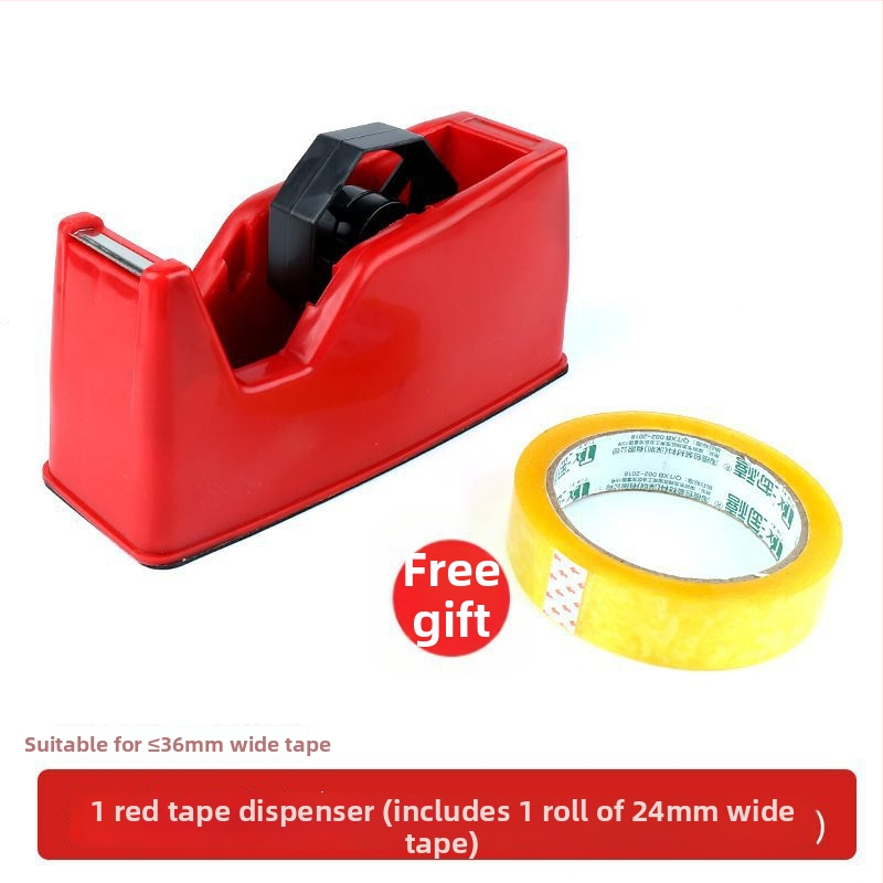 Rezač na lepiacu pásku a držiak – stolný, plastový, šírka pásky do 48 mm