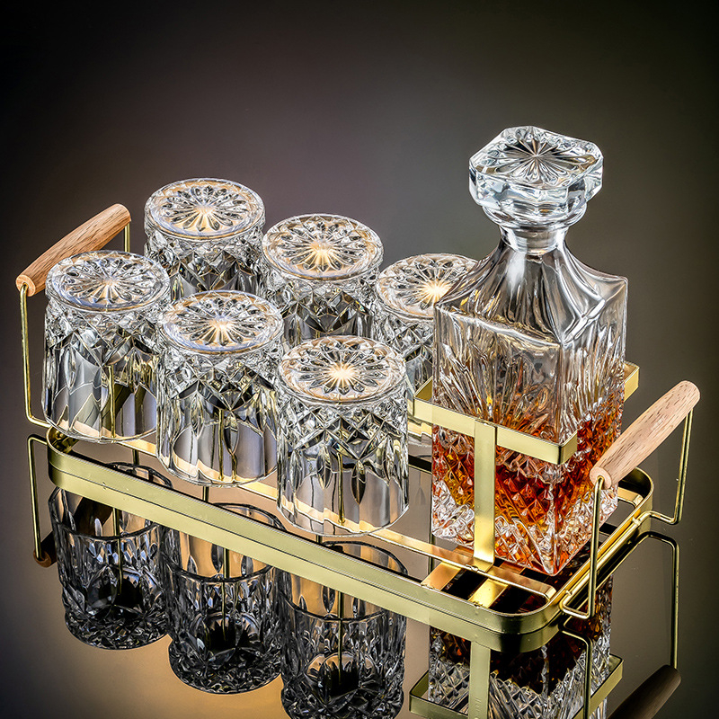 Set čaša za vino, premium retro stil, kapacitet 201-300 ml, 6-10 komada, marka Cristalglass/gatas