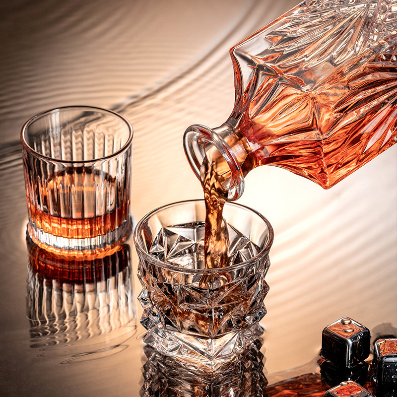 Set čaša za vino, premium retro stil, kapacitet 201-300 ml, 6-10 komada, marka Cristalglass/gatas