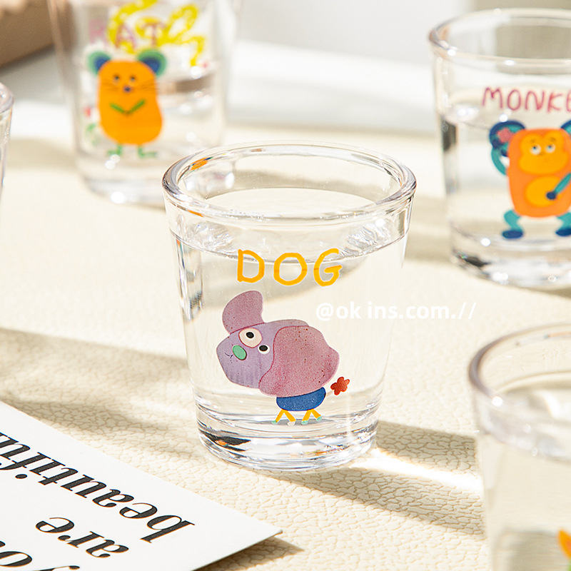 Set staklenih čaša s dvanaest znakova zodijaka, poklon kutija, mogućnost tiskanja logotipa, zapremine 1–100 ml