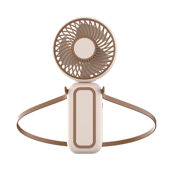 Mini USB prijenosni ventilator za vrat i ruku – sklopivi, kompaktni, 3 lopatice