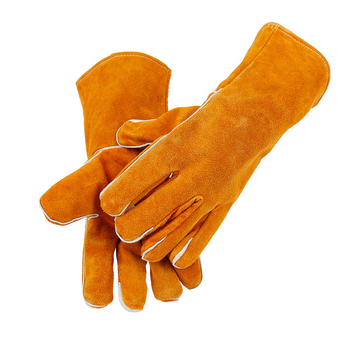 Γάντια συγκόλλησης από δέρμα αγελάδας για ηλεκτροκόλληση και κατασκευή