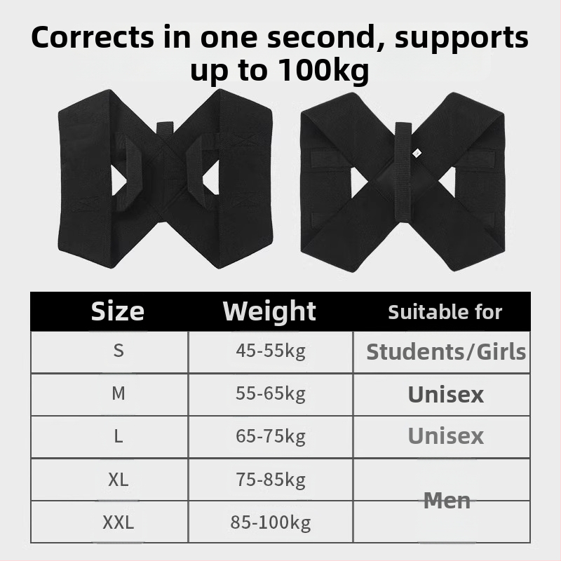 Korektor držania ramien a krku | Model 11, Polyesterové vlákno, Všetky ročné obdobia, Spustenie: leto 2025