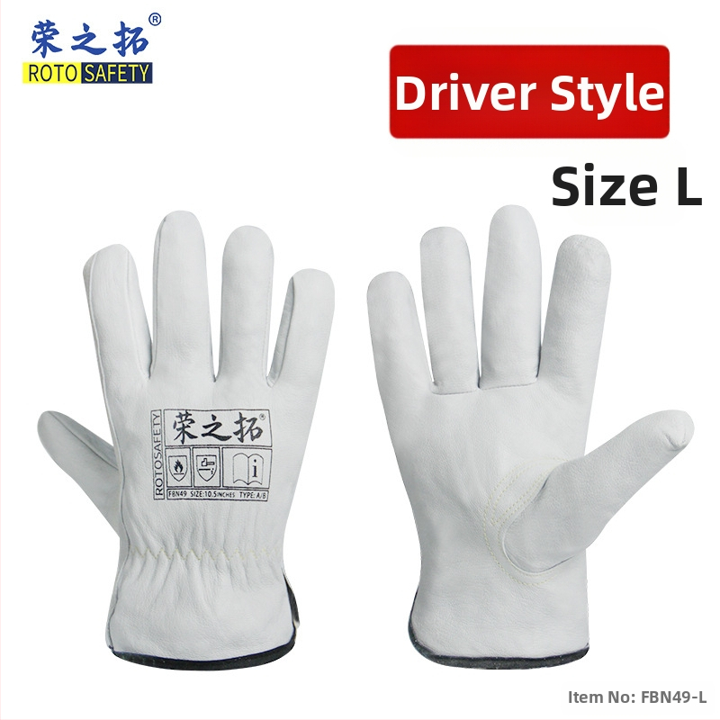 Rongzhituo GTAW zváracie rukavice – vrchná vrstva ovčej kože a teľacej kože, pre elektrické zváranie, vysoká teplota, proti popáleninám, odolné voči opotrebeniu, 120 g