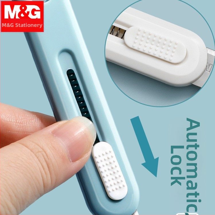 Univerzálny nôž s nožnicami a otváračom krabíc – Model 960, Materiál: Plast, Netto hmotnosť: 100 g, Značka: M&g / Morning Light