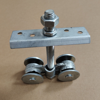 Șină de roți din fontă pentru uși industriale – șină robustă cu roată rulment pentru uși glisante