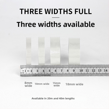 Priehľadná BOPP lepiaca páska, 45 μm, na balenie kvetov, 60 roliek v krabici, Značka: Dongguan Printing Rubber Adhesive Products Co., Ltd.