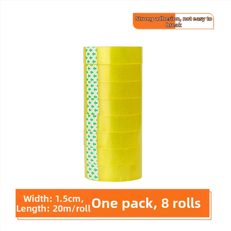 Priehľadná BOPP lepiaca páska, 45 μm, na balenie kvetov, 60 roliek v krabici, Značka: Dongguan Printing Rubber Adhesive Products Co., Ltd.